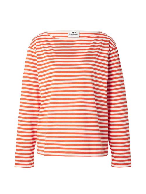 MADS NORGAARD COPENHAGEN Shirts  orange-meleret / hvid