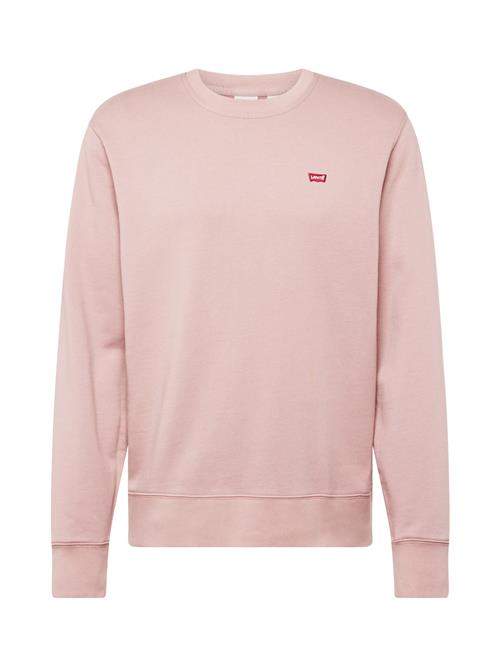 Se LEVI'S ® Sweatshirt 'Original Housemark'  rød / pastelrød / hvid ved About You