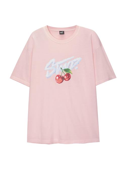 Pull&Bear Bluser & t-shirts  grøn / rosé / rød / hvid