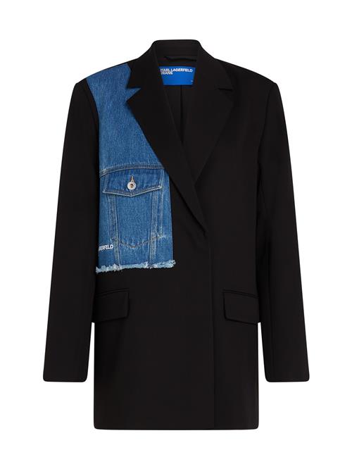 Se KARL LAGERFELD JEANS Blazer  blue denim / sort ved About You