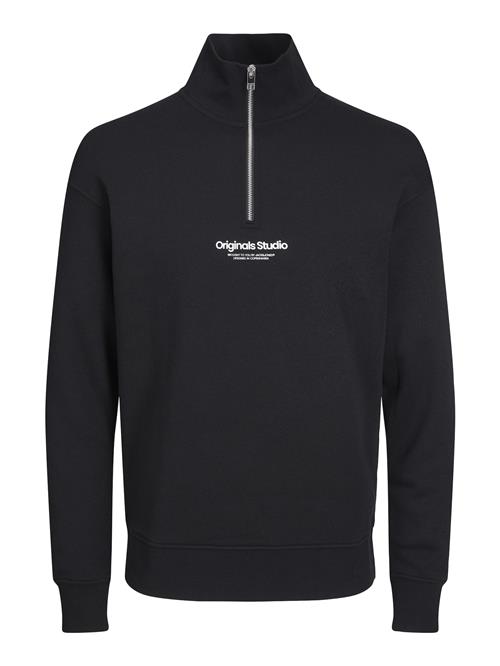 Jack & Jones Junior Sweatshirt 'JORVESTERBRO'  sort / hvid