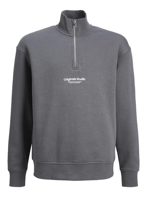 Jack & Jones Junior Sweatshirt 'JORVESTERBRO'  grå / hvid