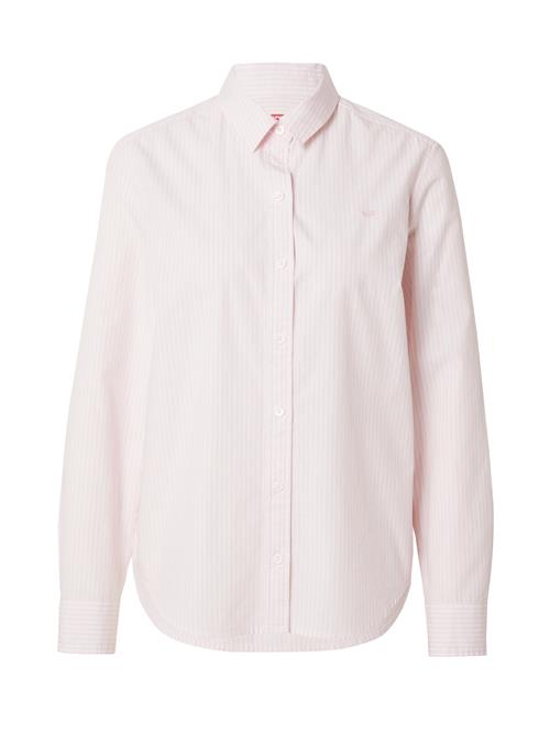 Se LEVI'S ® Bluse 'The Classic'  pastelpink / hvid ved About You