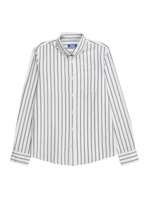 Jack & Jones Junior Skjorte  safir / offwhite