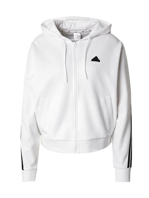 ADIDAS SPORTSWEAR Sportssweatjakke  sort / hvid