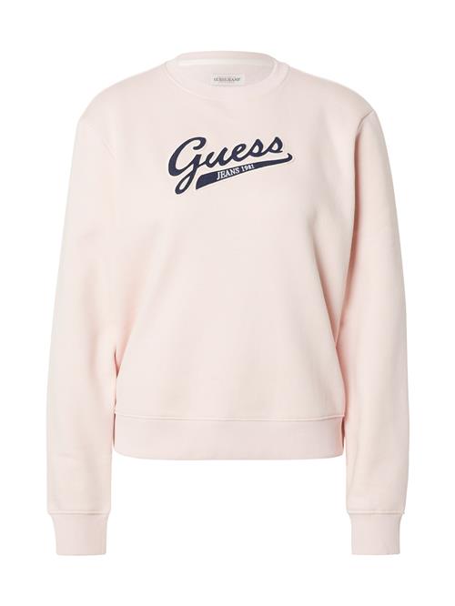 GUESS JEANS Sweatshirt  navy / lyserød / hvid