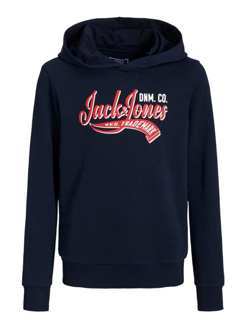 Se Jack & Jones Junior Sweatshirt  navy / rød / hvid ved About You