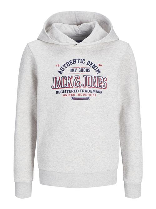 Jack & Jones Junior Sweatshirt  marin / rød / sort / hvid-meleret