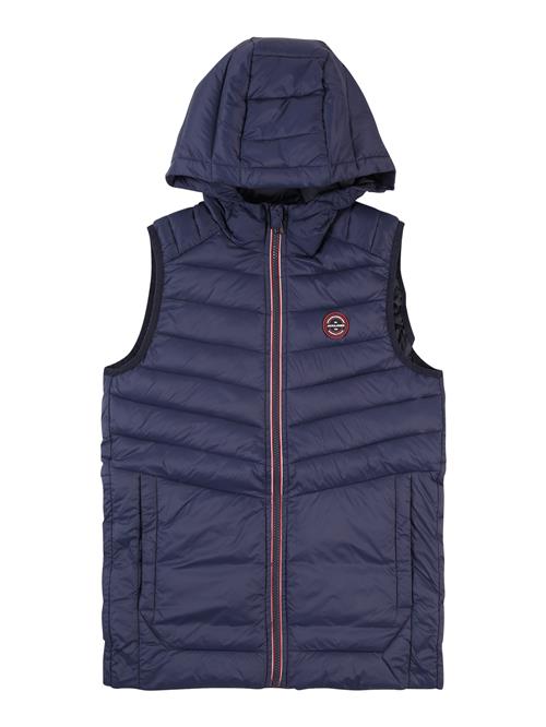 Jack & Jones Junior Vest 'JJESprint'  navy / rød