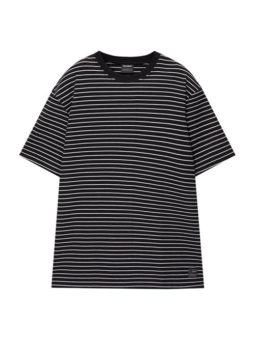 Pull&Bear Bluser & t-shirts  sort / hvid