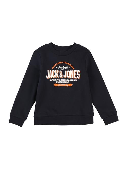 Jack & Jones Junior Sweatshirt  navy / orange / hvid