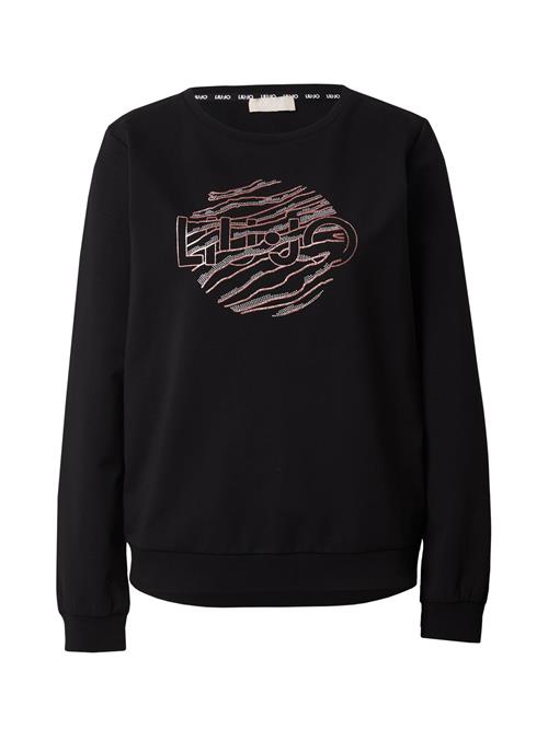 Liu Jo Sweatshirt  lyserød / sort / sølv