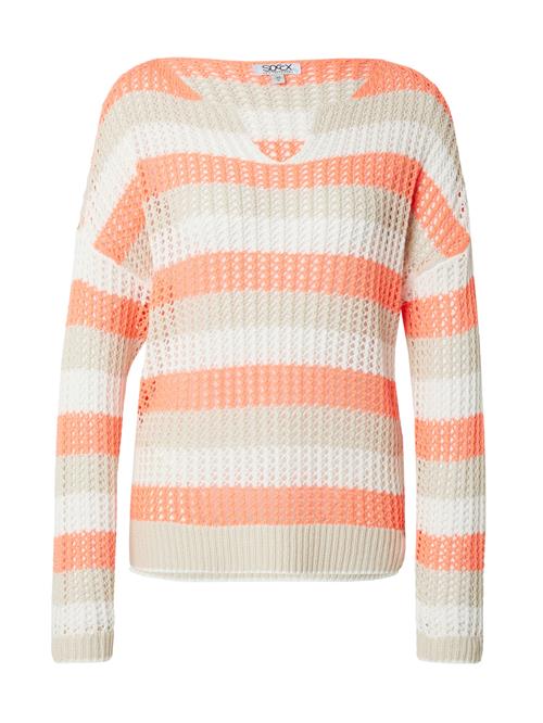 Se Soccx Pullover  beige / grå / orange ved About You