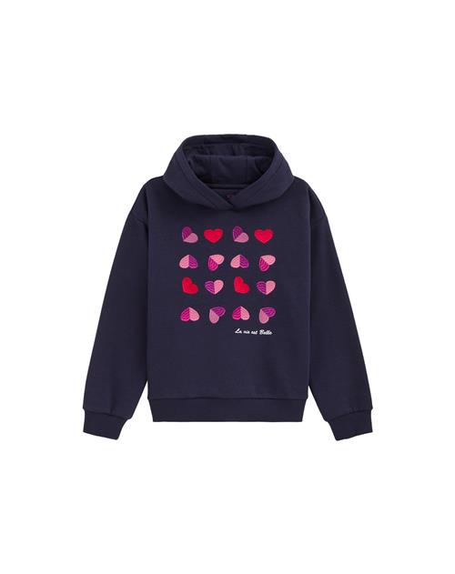 Se WE Fashion Sweatshirt  navy / aubergine / lys pink / rød ved About You