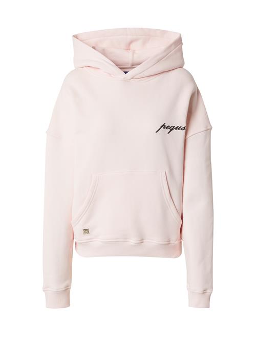 Se Pequs Sweatshirt 'A Paradise Beach Club'  pink / lyserød / sort ved About You