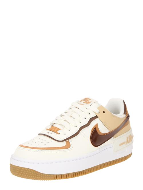 Nike Sportswear Sneaker low 'AF1 SHADOW'  elfenben / karamel / mokka / mørkebrun