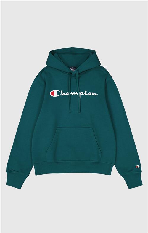 Se Champion Authentic Athletic Apparel Sweatshirt  petroleum / rød / hvid ved About You