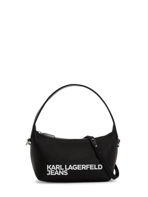 KARL LAGERFELD JEANS Skuldertaske  sort / hvid