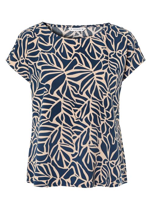 Se TATUUM Bluse 'Printi'  beige / navy ved About You