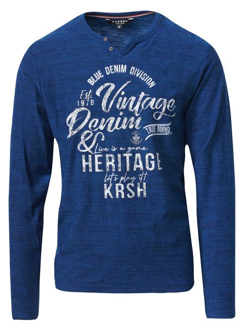 Se KOROSHI Shirts  indigo / hvid ved About You