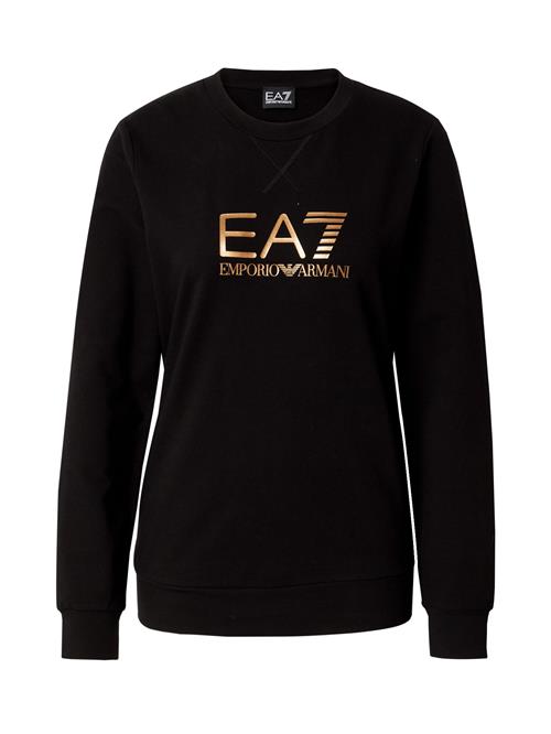 EA7 Emporio Armani Sweatshirt  orange / sort