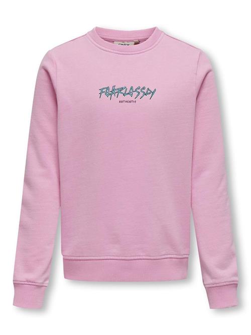 Se KIDS ONLY Sweatshirt  blandingsfarvet / pink ved About You