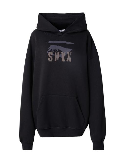 SHYX Sweatshirt  mudderfarvet / basalgrå / sort