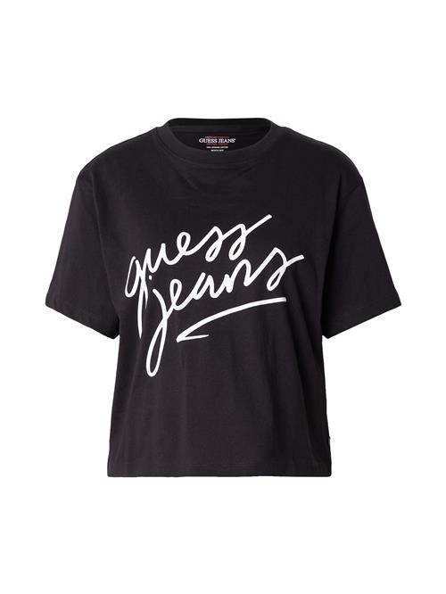 Se GUESS JEANS Shirts  sort / hvid ved About You