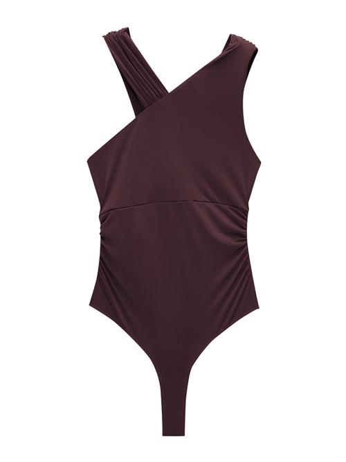 Se Pull&Bear Shirtbody  aubergine ved About You