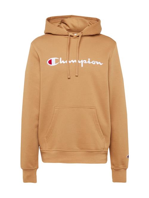 Champion Authentic Athletic Apparel Sweatshirt  mokka / rød / hvid