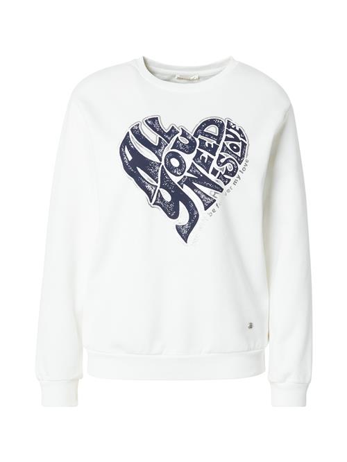 Se Key Largo Sweatshirt 'Need'  navy / sølv / offwhite ved About You