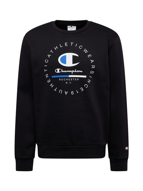 Champion Authentic Athletic Apparel Sweatshirt  blå / sort / hvid