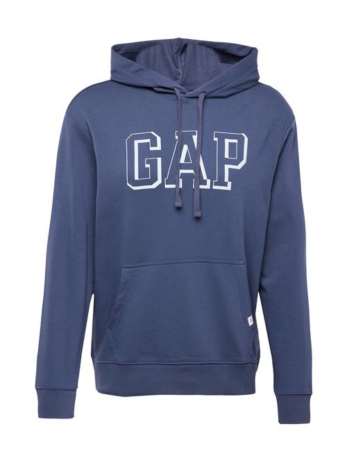 Se GAP Sweatshirt  mørkeblå / hvid ved About You