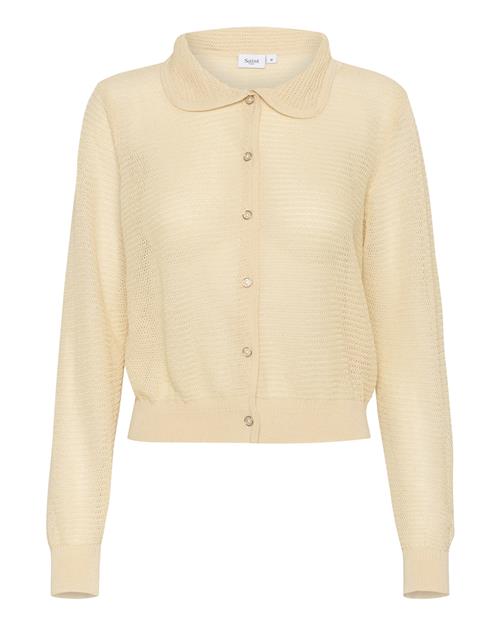 Se SAINT TROPEZ Cardigan 'Gizette'  creme ved About You