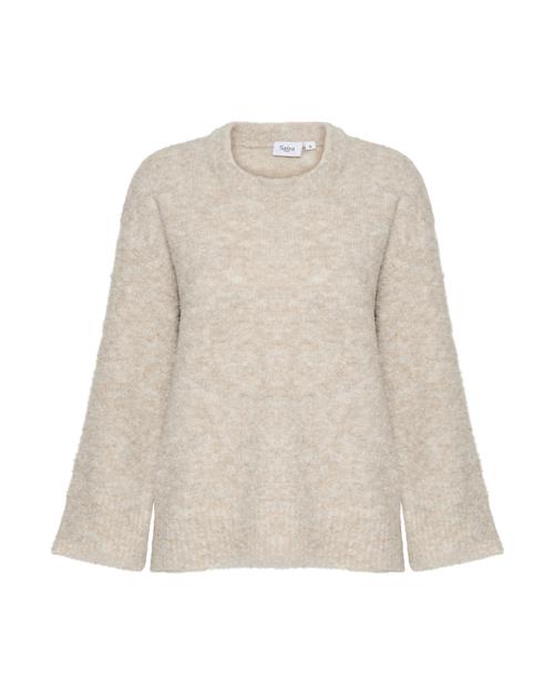 SAINT TROPEZ Pullover 'Gela'  beige-meleret