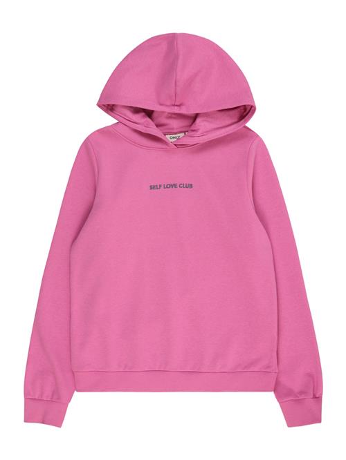 Se KIDS ONLY Sweatshirt 'KOGGINNY'  grå / lys pink ved About You