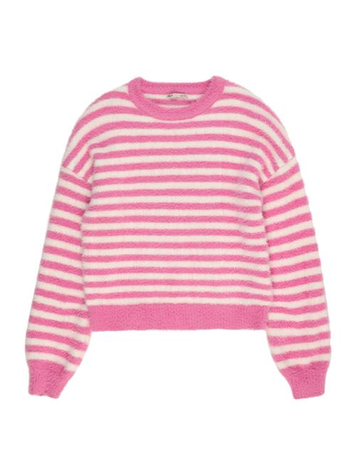 Se KIDS ONLY Pullover 'Piumo'  lys pink / hvid ved About You