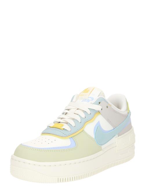 Se Nike Sportswear Sneaker low 'AF1 Shadow'  lysebeige / himmelblå / grå / pastelgrøn ved About You