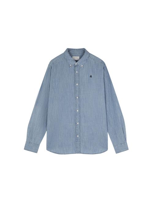 Scalpers Skjorte 'Alpha'  blue denim / lyseblå