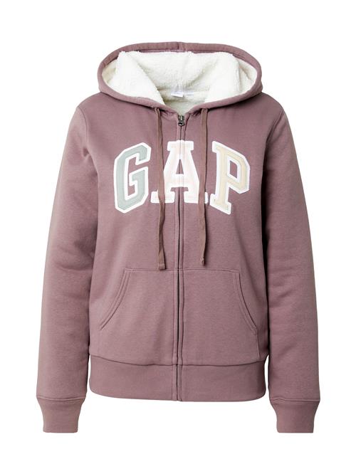 Se GAP Sweatjakke  pastelgrøn / pastelpink / hvid ved About You