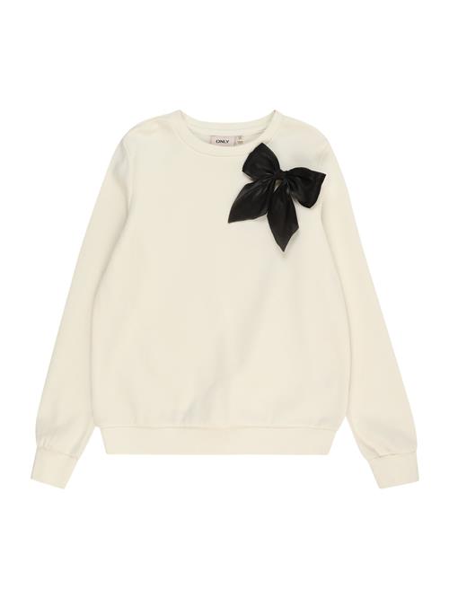 KIDS ONLY Sweatshirt  sort / offwhite