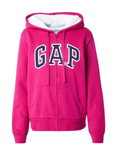 GAP Sweatjakke  navy / pink / hvid