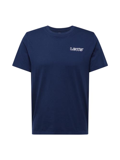 LEVI'S ® Bluser & t-shirts  mørkeblå / hvid