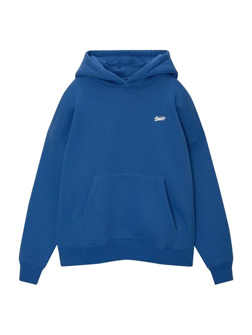 Se Pull&Bear Sweatshirt  royalblå / hvid ved About You