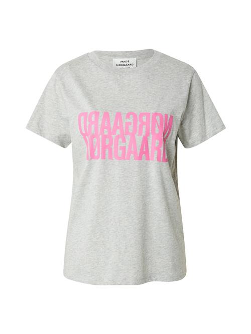 Se MADS NORGAARD COPENHAGEN Shirts 'Trenda'  grå-meleret / lys pink ved About You