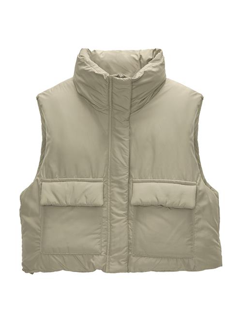 Pull&Bear Vest  pastelgrøn