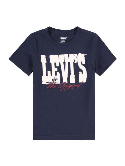 Levi's Kids Shirts 'YEE-HAW'  navy / bordeaux / uldhvid