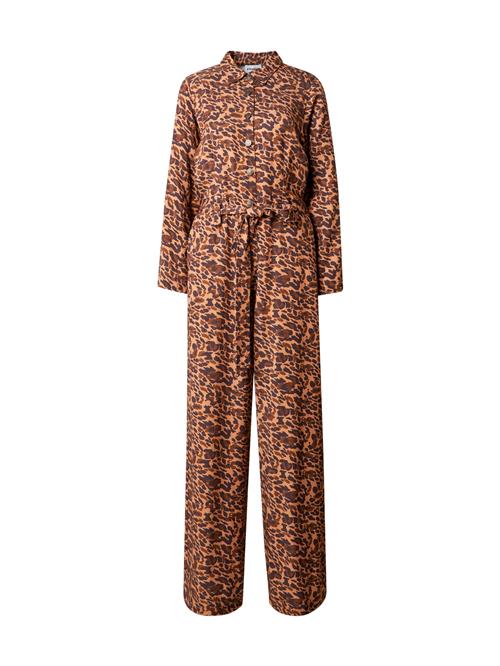 Se FRNCH PARIS Jumpsuit 'Coecilia'  karamel / mokka / aubergine ved About You