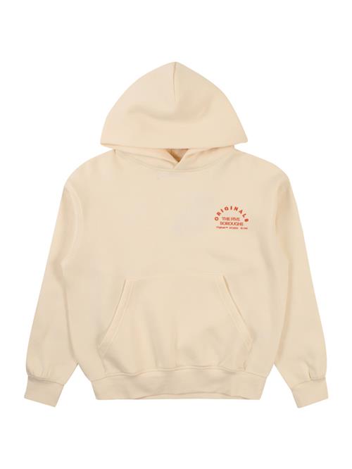 Se Jack & Jones Junior Sweatshirt 'JORBrooklyn'  creme / rød ved About You