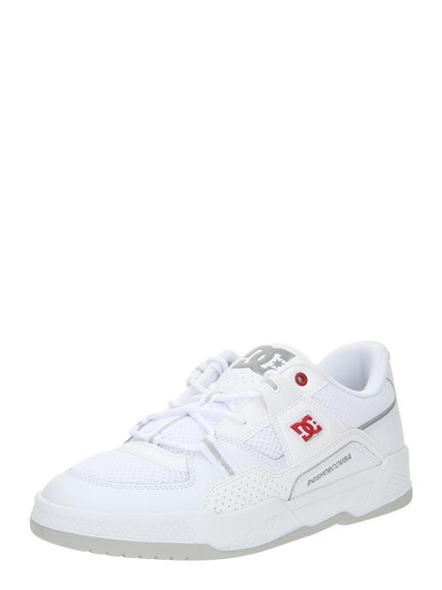 DC Shoes Sneaker low 'CONSTRUCT'  sølvgrå / rød / hvid